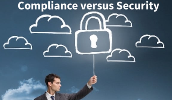 Compliance versus Security: Work in the trenches of information security