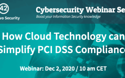 Webinar: How Cloud Technology can Simplify PCI DSS Compliance